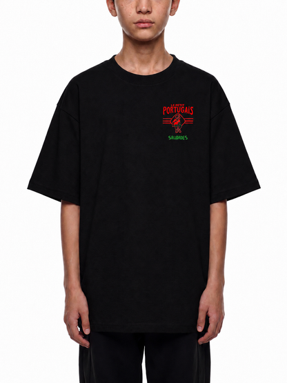 T-shirt Enfant "LE PETIT PORTUGAIS" Noir