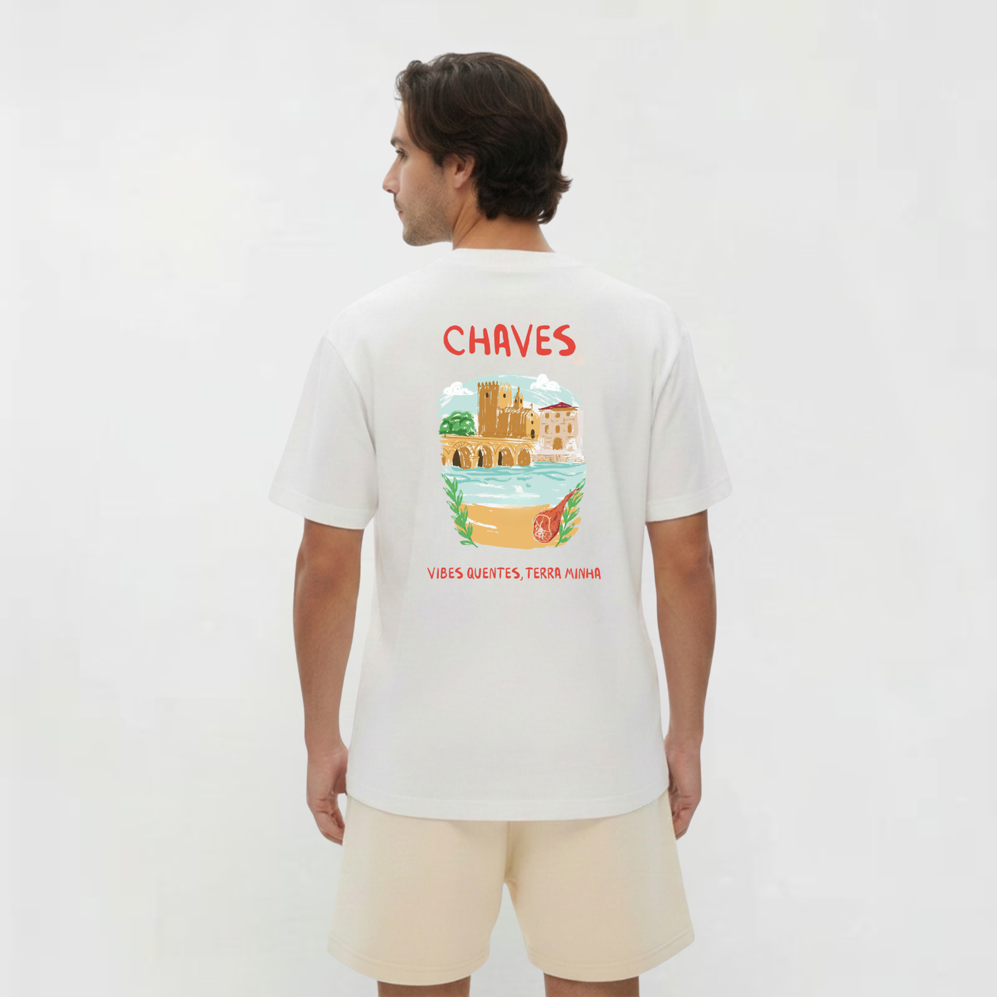 T-shirt Ville - Porte tes racines, même loin.